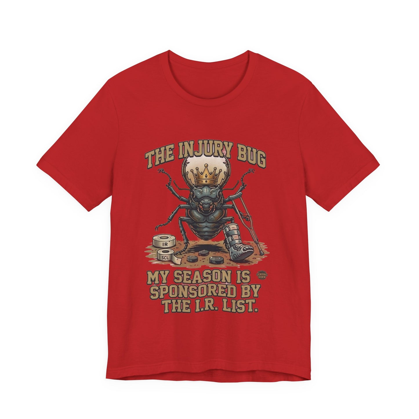 The Injury Bug T-Shirt — free shipping